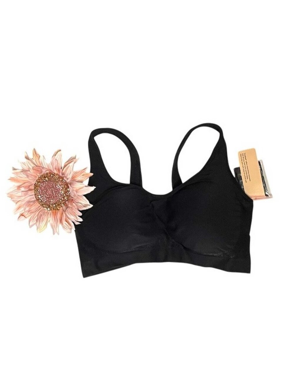 Shapermint Truekind Daily Comfort Wireless Shaper Bra LARGE